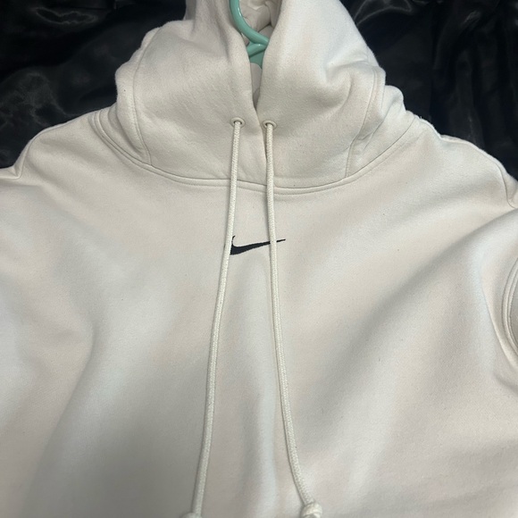 Nike White Hoodie - Picture 1 of 4